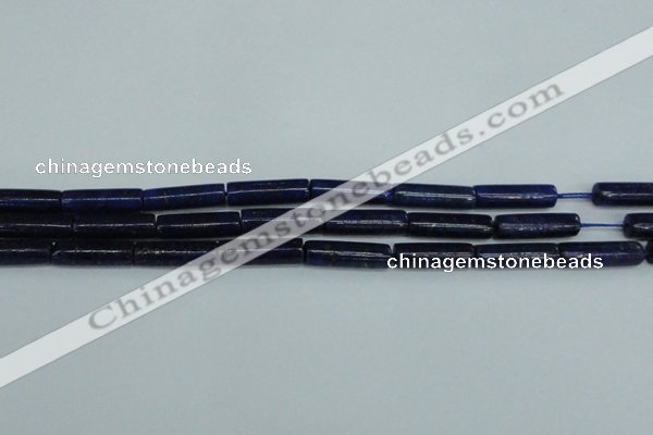 CNL1510 15.5 inches 6*20mm tube lapis lazuli beads wholesale