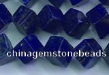 CNL1670 15.5 inches 7*7mm cube lapis lazuli gemstone beads