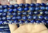 CNL1683 15.5 inches 8*11mm - 8*12mm rice lapis lazuli beads