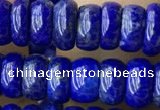 CNL1693 15.5 inches 3*7mm - 4*8mm rondelle lapis lazuli beads