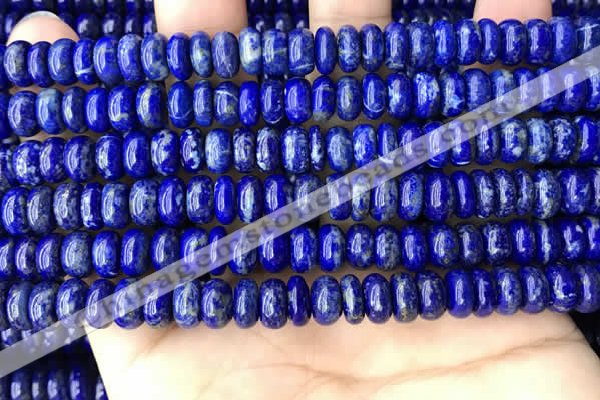 CNL1700 15.5 inches 3*8mm - 5*8mm rondelle lapis lazuli beads