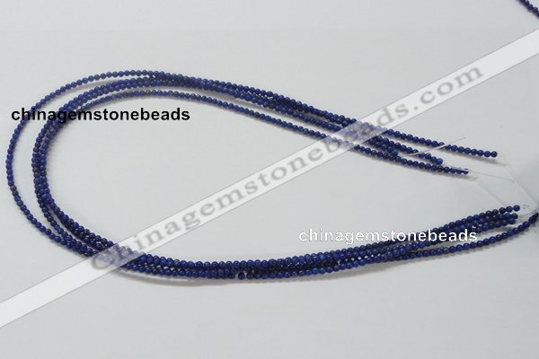 CNL200 15.5 inches 3mm round natural lapis lazuli beads wholesale