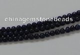 CNL201 15.5 inches 3mm round natural lapis lazuli beads wholesale