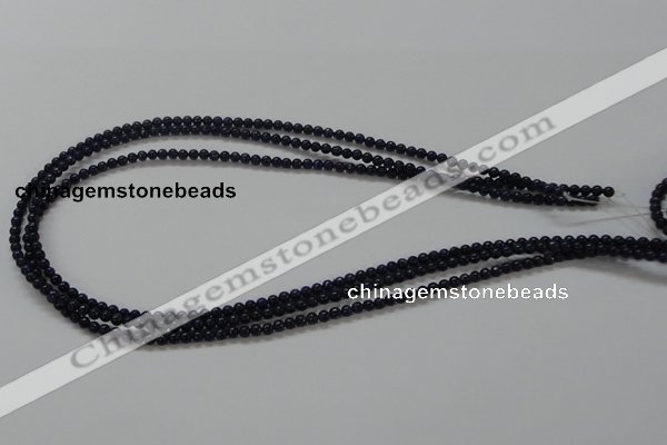 CNL201 15.5 inches 3mm round natural lapis lazuli beads wholesale