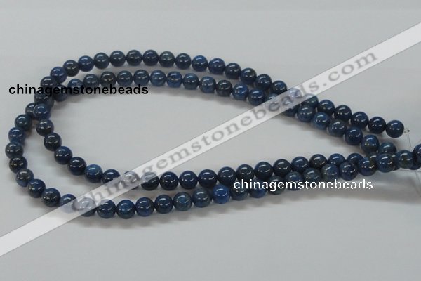 CNL208 15.5 inches 8mm round natural lapis lazuli beads wholesale