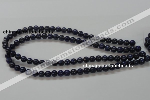 CNL209 15.5 inches 8mm round natural lapis lazuli beads wholesale