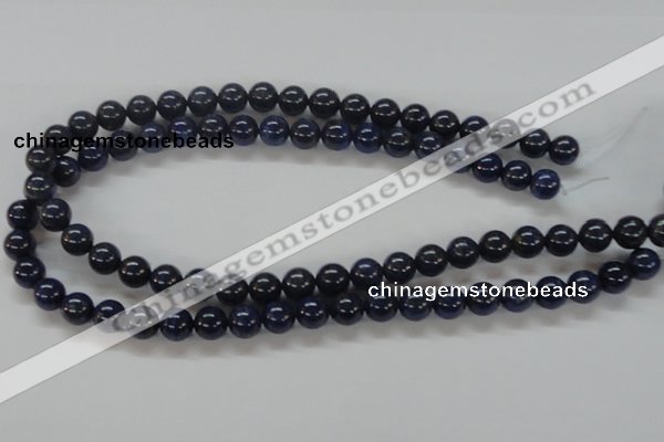 CNL214 15.5 inches 10mm round natural lapis lazuli beads wholesale