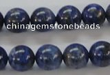 CNL218 15.5 inches 12mm round natural lapis lazuli beads wholesale