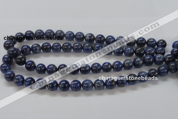 CNL218 15.5 inches 12mm round natural lapis lazuli beads wholesale