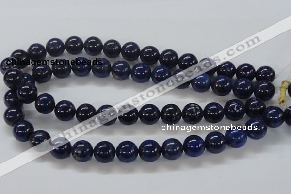 CNL232 15.5 inches 14mm round natural lapis lazuli beads wholesale