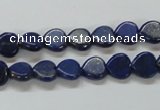 CNL242 15.5 inches 8*8mm heart natural lapis lazuli beads wholesale