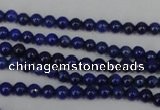 CNL400 15.5 inches 3mm round natural lapis lazuli gemstone beads