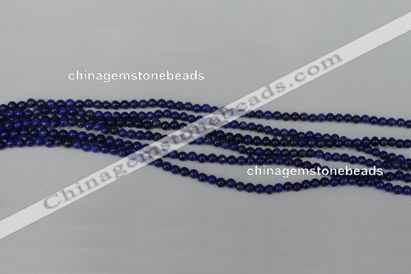 CNL400 15.5 inches 3mm round natural lapis lazuli gemstone beads