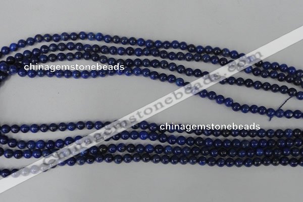 CNL401 15.5 inches 4mm round natural lapis lazuli gemstone beads