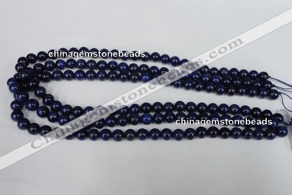 CNL403 15.5 inches 8mm round natural lapis lazuli gemstone beads