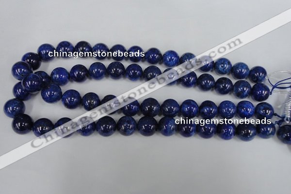 CNL407 15.5 inches 14mm round natural lapis lazuli gemstone beads