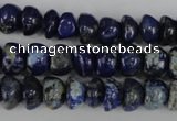 CNL436 15.5 inches 7*9mm bread natural lapis lazuli gemstone beads