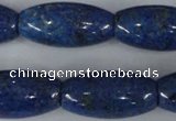 CNL445 15.5 inches 15*30mm rice natural lapis lazuli gemstone beads