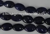 CNL479 15.5 inches 8*12mm oval natural lapis lazuli gemstone beads