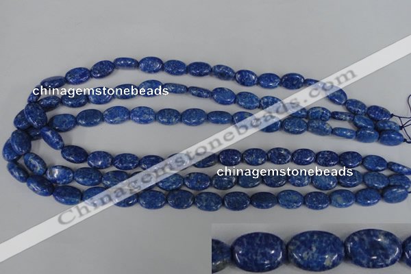 CNL480 15.5 inches 9*13mm oval natural lapis lazuli gemstone beads