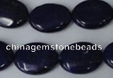 CNL484 15.5 inches 15*20mm oval natural lapis lazuli gemstone beads