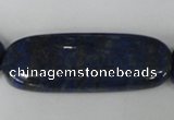 CNL489 15.5 inches 18*48mm oval natural lapis lazuli gemstone beads