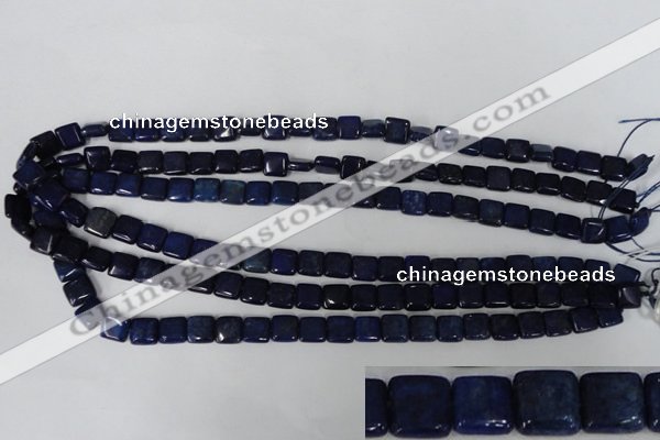 CNL510 15.5 inches 8*8mm square natural lapis lazuli gemstone beads