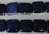 CNL513 15.5 inches 14*14mm square natural lapis lazuli gemstone beads