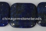 CNL518 15.5 inches 30*30mm square natural lapis lazuli gemstone beads