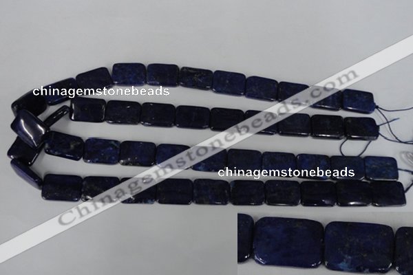 CNL534 15.5 inches 13*18mm rectangle natural lapis lazuli gemstone beads