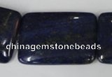 CNL538 15.5 inches 25*35mm rectangle natural lapis lazuli gemstone beads