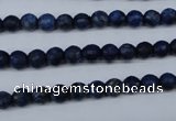 CNL601 15.5 inches 6mm faceted round natural lapis lazuli gemstone beads