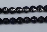 CNL602 15.5 inches 8mm faceted round natural lapis lazuli gemstone beads