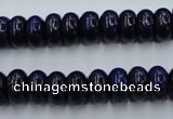 CNL612 15.5 inches 6*10mm rondelle natural lapis lazuli gemstone beads