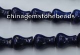 CNL631 15.5 inches 10*14mm vase-shaped natural lapis lazuli beads