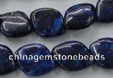 CNL648 15.5 inches 15*20mm marquise natural lapis lazuli beads