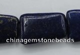 CNL675 15.5 inches 20*30mm trapezoid natural lapis lazuli beads