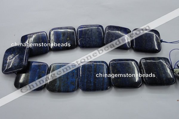 CNL685 15.5 inches 40*40mm square natural lapis lazuli beads