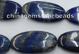 CNL755 15.5 inches 15*30mm oval natural lapis lazuli gemstone beads