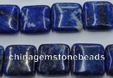 CNL770 15.5 inches 16*16mm square natural lapis lazuli gemstone beads