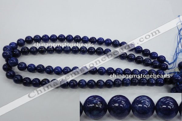 CNL853 15.5 inches 10mm round natural lapis lazuli gemstone beads