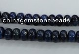 CNL862 15.5 inches 5*8mm rondelle natural lapis lazuli gemstone beads