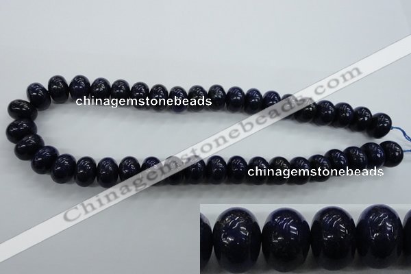 CNL865 15.5 inches 10*14mm rondelle natural lapis lazuli gemstone beads