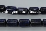 CNL883 15.5 inches 9*12mm tube natural lapis lazuli gemstone beads