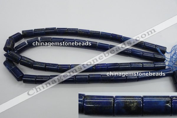 CNL887 15.5 inches 10*14mm tube natural lapis lazuli gemstone beads