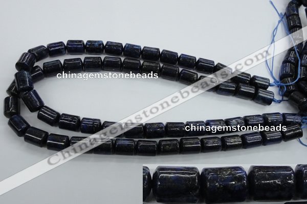 CNL888 15.5 inches 10*14mm tube natural lapis lazuli gemstone beads