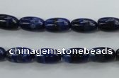 CNL891 15.5 inches 7*12mm rice natural lapis lazuli gemstone beads
