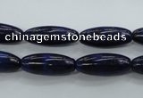 CNL893 15.5 inches 8*20mm rice natural lapis lazuli gemstone beads