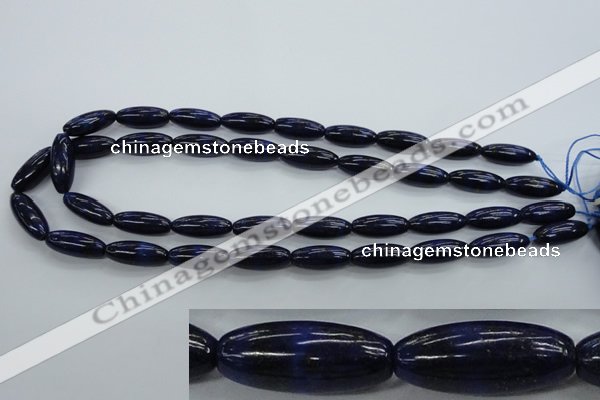 CNL893 15.5 inches 8*20mm rice natural lapis lazuli gemstone beads