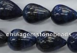 CNL904 15.5 inches 15*20mm teardrop natural lapis lazuli gemstone beads